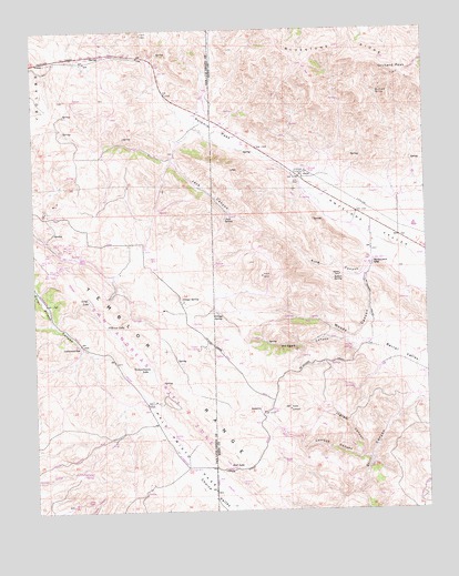 Orchard Peak, CA USGS Topographic Map