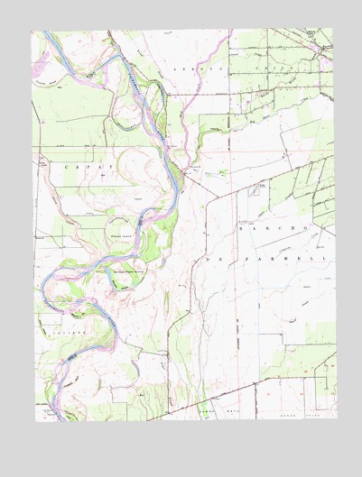 Ord Ferry, CA USGS Topographic Map