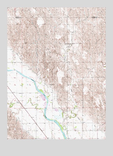 Ord NW, NE USGS Topographic Map