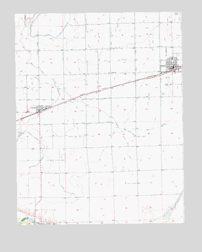 Ordway, CO USGS Topographic Map