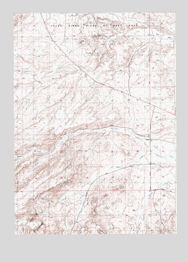 Oreana, ID USGS Topographic Map