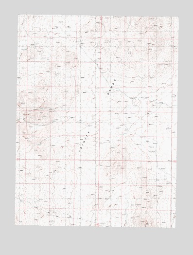 Oreana NW, NV USGS Topographic Map