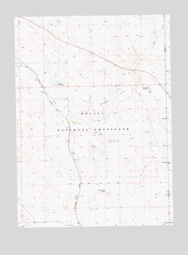 Orella, NE USGS Topographic Map