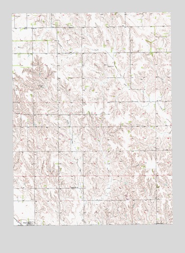Akron, NE USGS Topographic Map