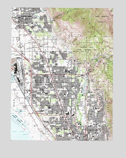 Orem, UT USGS Topographic Map