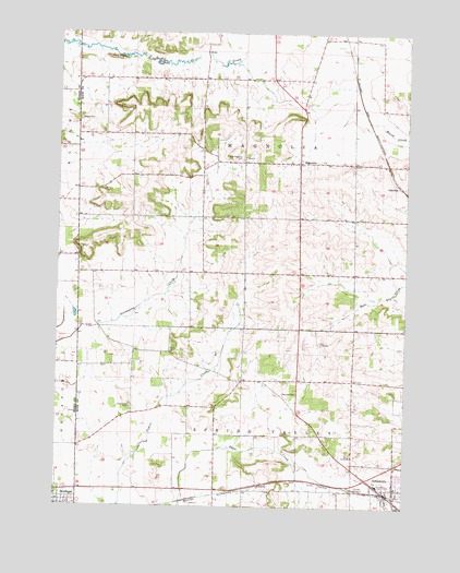 Orfordville, WI USGS Topographic Map