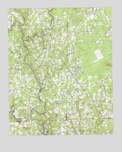 Bennett, NC USGS Topographic Map