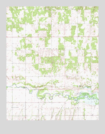 Orion, OK USGS Topographic Map