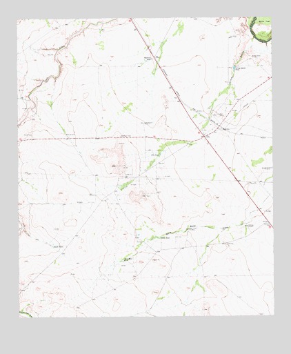 Orla, TX USGS Topographic Map