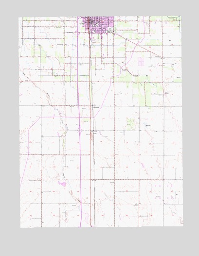 Orland, CA USGS Topographic Map