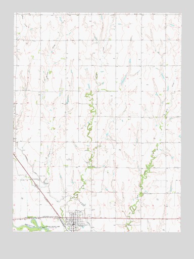 Orleans, NE USGS Topographic Map