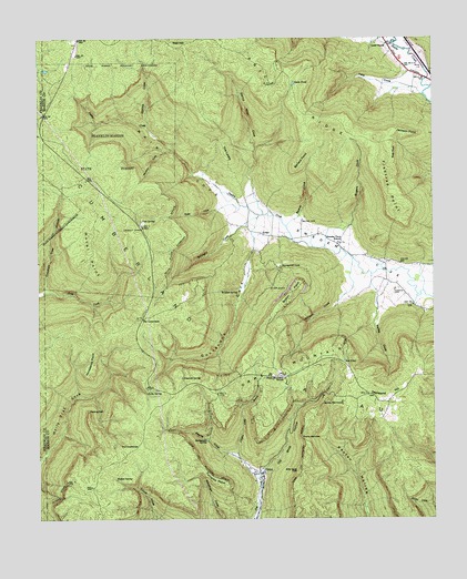 Orme, TN USGS Topographic Map