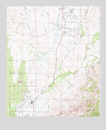 Oro Valley, AZ USGS Topographic Map