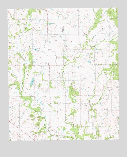 Orr, OK USGS Topographic Map