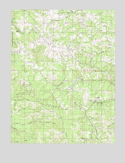 Orrs Springs, CA USGS Topographic Map