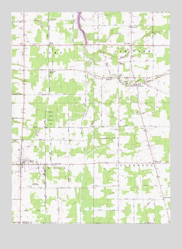 Orwell, OH USGS Topographic Map