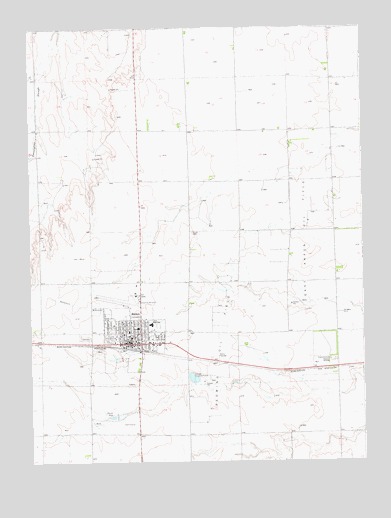 Akron, CO USGS Topographic Map