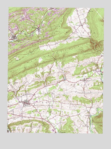 Orwigsburg, PA USGS Topographic Map