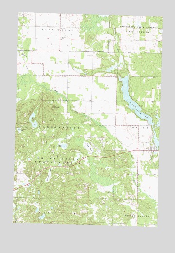 Osage, MN USGS Topographic Map