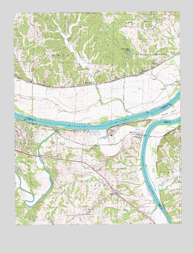 Osage City, MO USGS Topographic Map