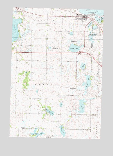 Osakis, MN USGS Topographic Map