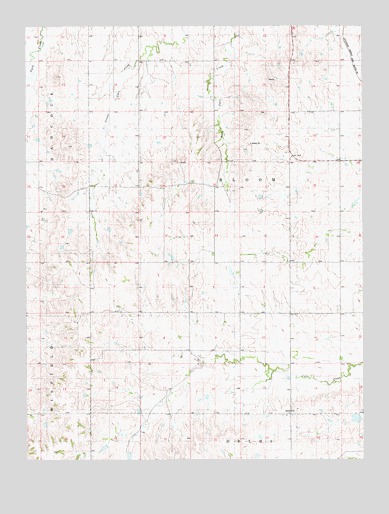 Osborne SE, KS USGS Topographic Map