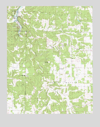 Bennett Springs, MO USGS Topographic Map