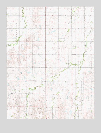 Osborne SW, KS USGS Topographic Map