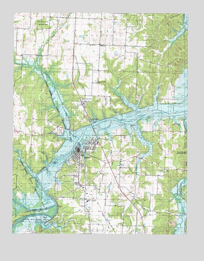 Osceola, MO USGS Topographic Map