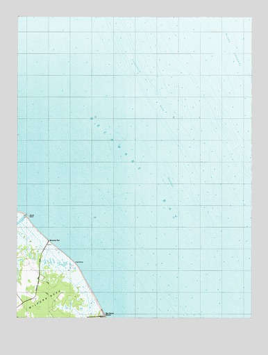 Bennetts Pier, DE USGS Topographic Map