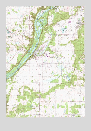 Osceola, WI USGS Topographic Map
