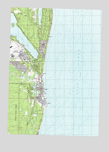 Oscoda, MI USGS Topographic Map