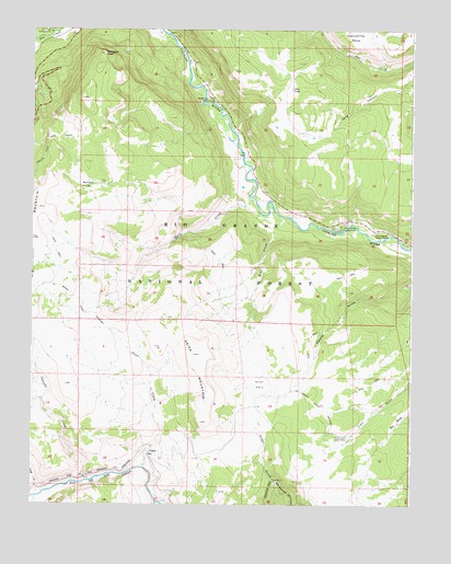 Osier, CO USGS Topographic Map
