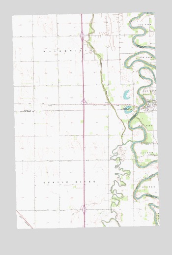 Oslo, MN USGS Topographic Map