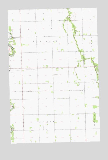 Oslo NE, MN USGS Topographic Map
