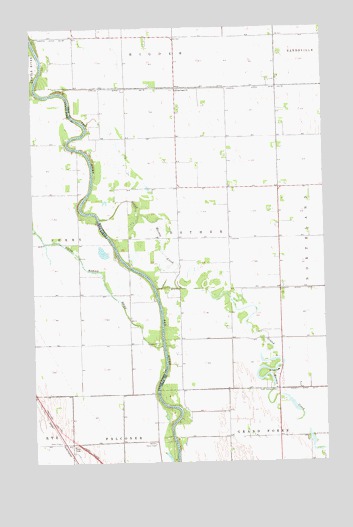Oslo SE, MN USGS Topographic Map