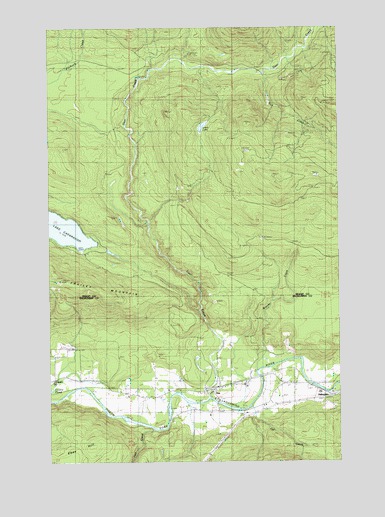 Oso, WA USGS Topographic Map