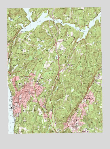 Ossining, NY USGS Topographic Map
