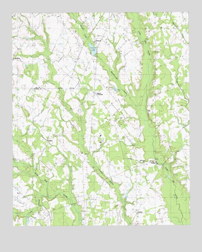 Oswego, SC USGS Topographic Map