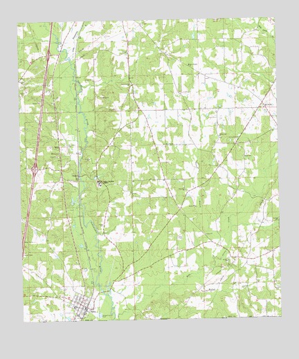 Osyka, MS USGS Topographic Map