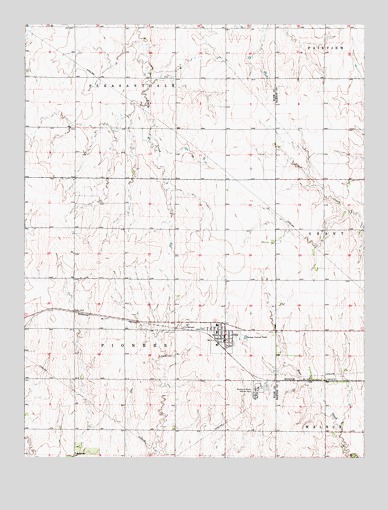 Otis, KS USGS Topographic Map