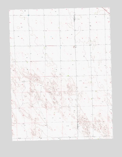 Otis SE, CO USGS Topographic Map