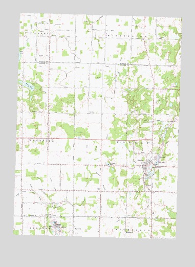 Otisville, MI USGS Topographic Map