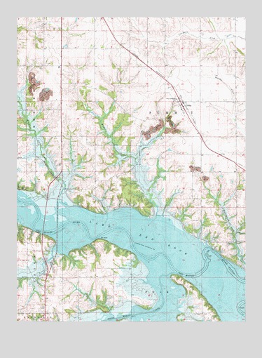 Otley, IA USGS Topographic Map