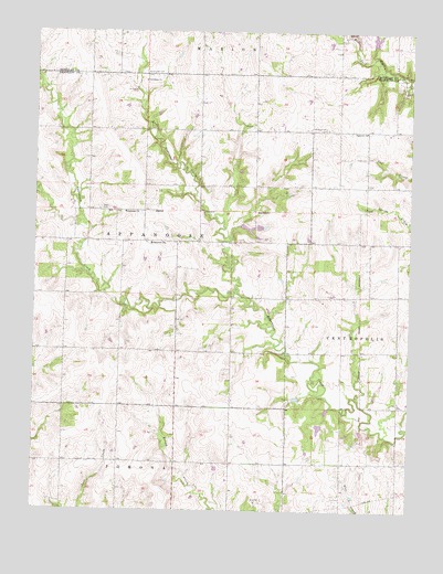 Ottawa NW, KS USGS Topographic Map