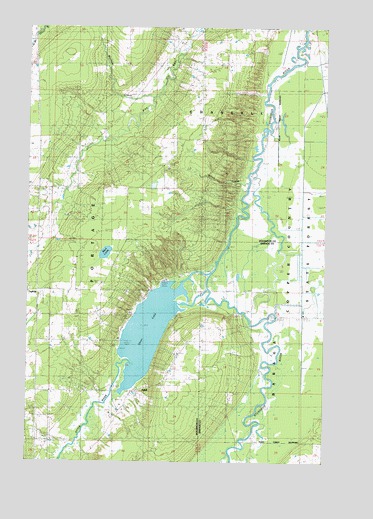 Otter Lake, MI USGS Topographic Map