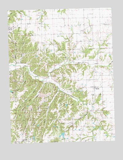 Otterville, IL USGS Topographic Map