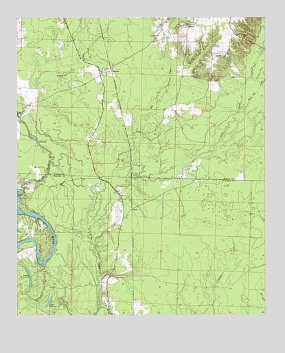 Ouachita, AR USGS Topographic Map