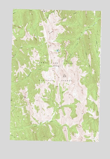 Our Lake, MT USGS Topographic Map