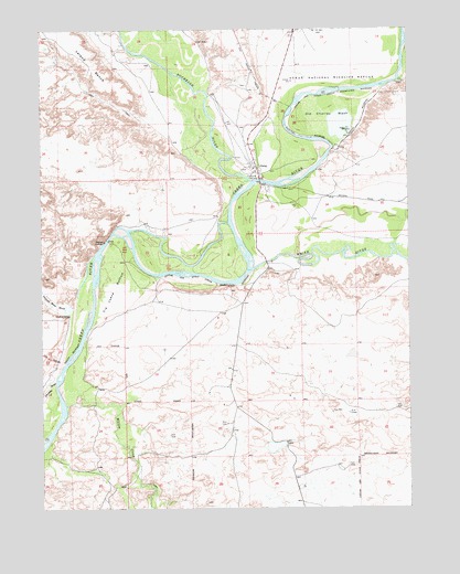 Ouray, UT USGS Topographic Map